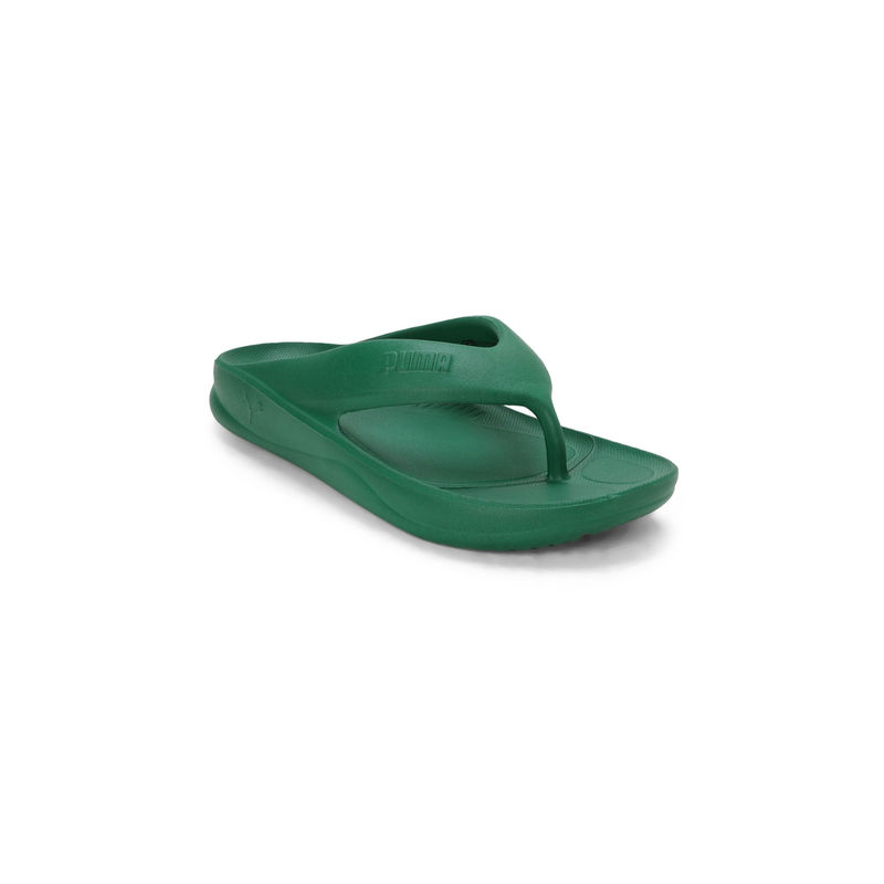Puma Unisex Wave Flip Flipflops Green (UK 9)