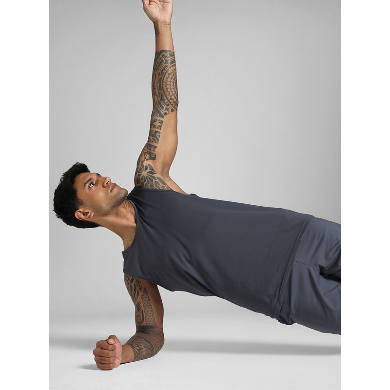 Puma Grey Cloud Spun Men's Solid Tank (S)