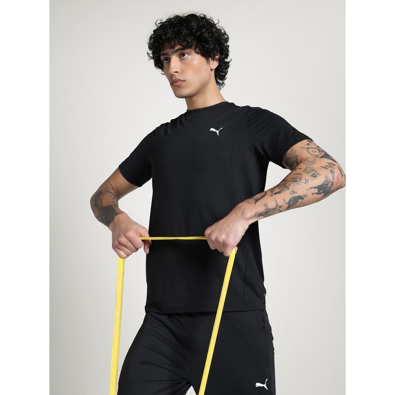 Puma Black Cloud Spun Men's Training Solid T-Shirt (M)