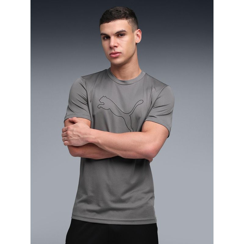 Puma Men's Grey Breathable Training T-shirt (M)