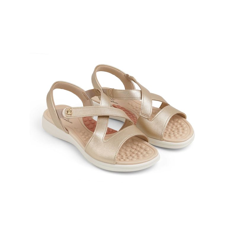 MODARE Golden Casual Sandals (EURO 41)