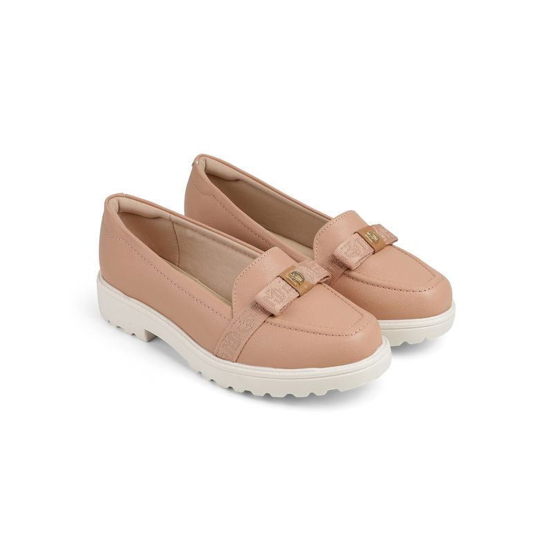 MODARE Nude Casual Loafers (EURO 36)