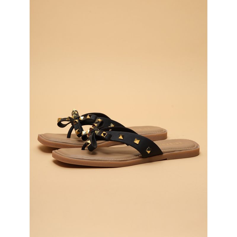 Eridani Mae Black Casual Flats (UK 3)