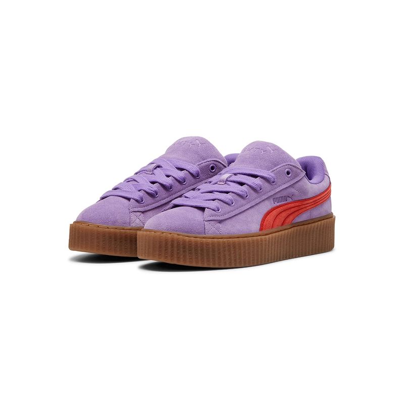 Puma Fenty Creeper Phatty Unisex Purple Sneakers (UK 4)