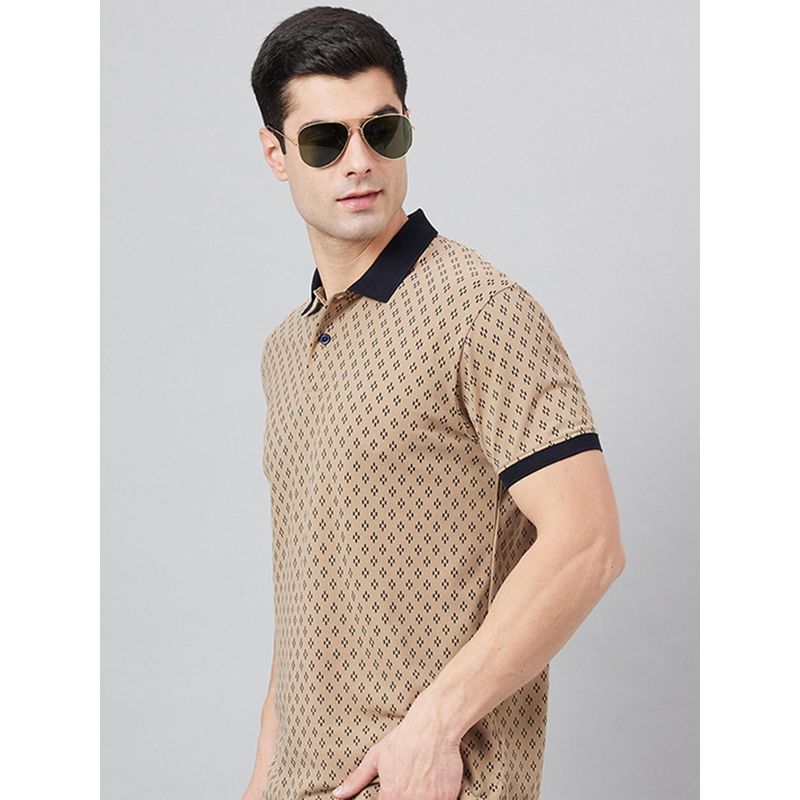 98 Degree North Men's Half Sleeve Polo T-Shirt (L)