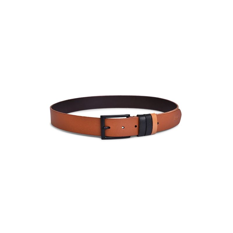 Belwaba Genuine Leather Black Mens Belt With Black Coated Finished Buckle (40) (Black) At Nykaa, Best Beauty Products Online