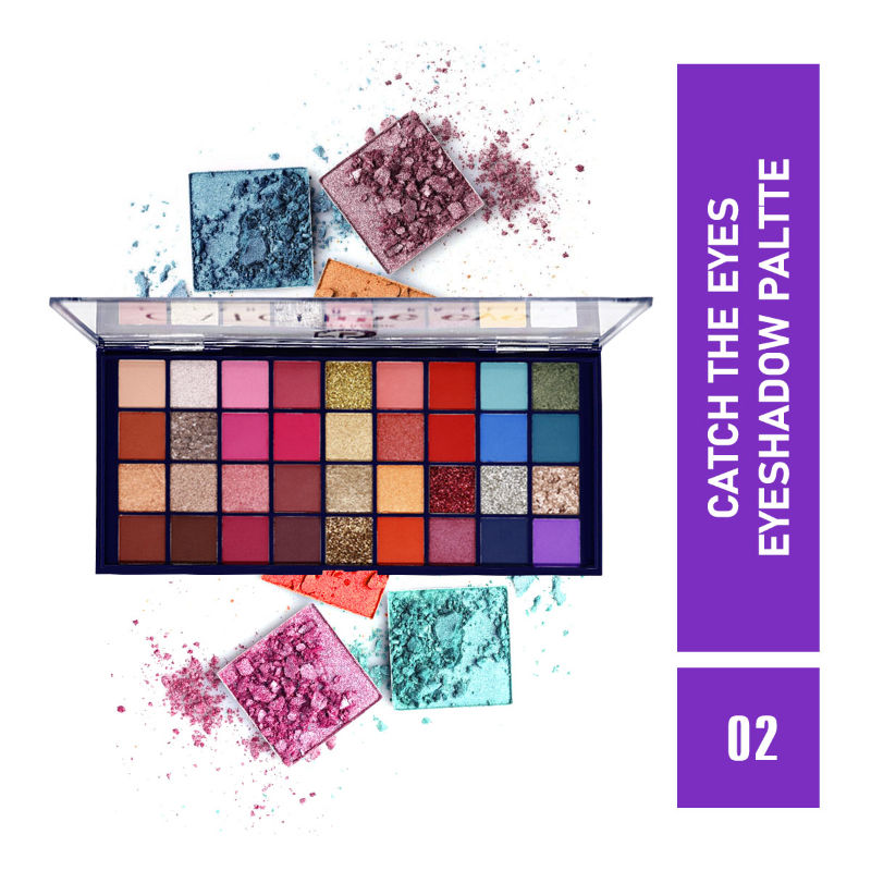 Matt Look 36 Colors Catch The Eyes Eyeshadow Palette