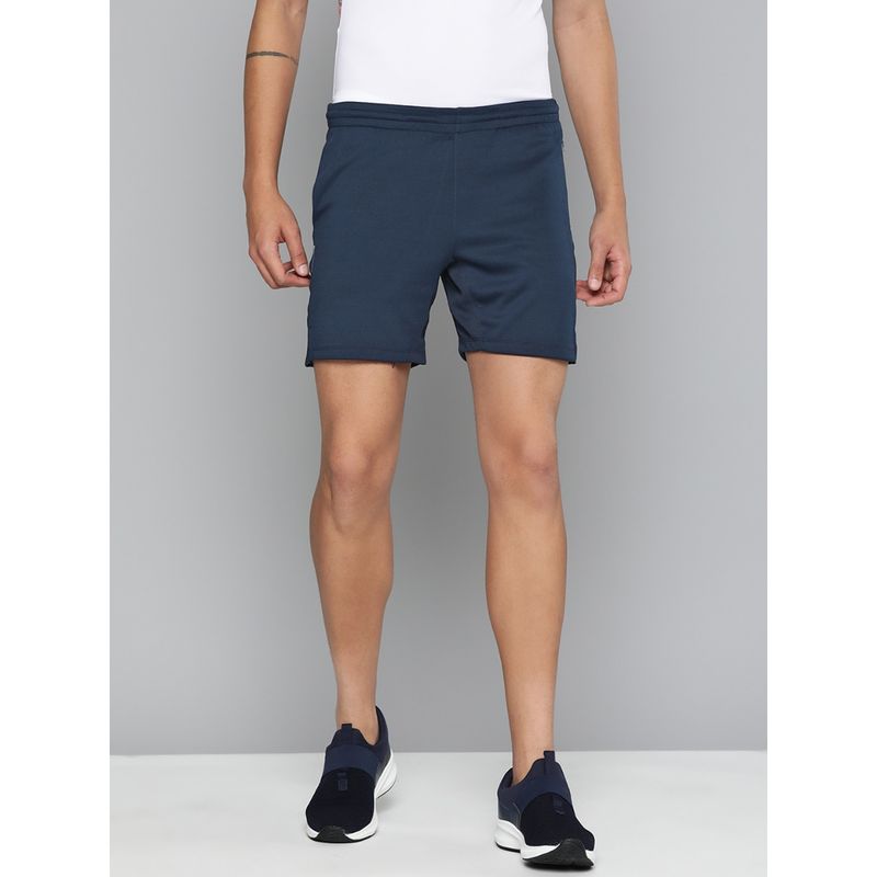 Alcis Rapid Dry Running Sports Shorts Navy Blue (M)