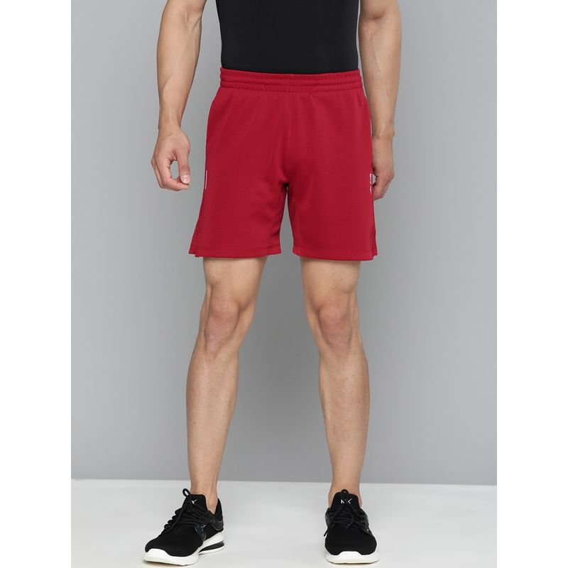 Alcis Rapid Dry Running Sports Shorts Red (XL)