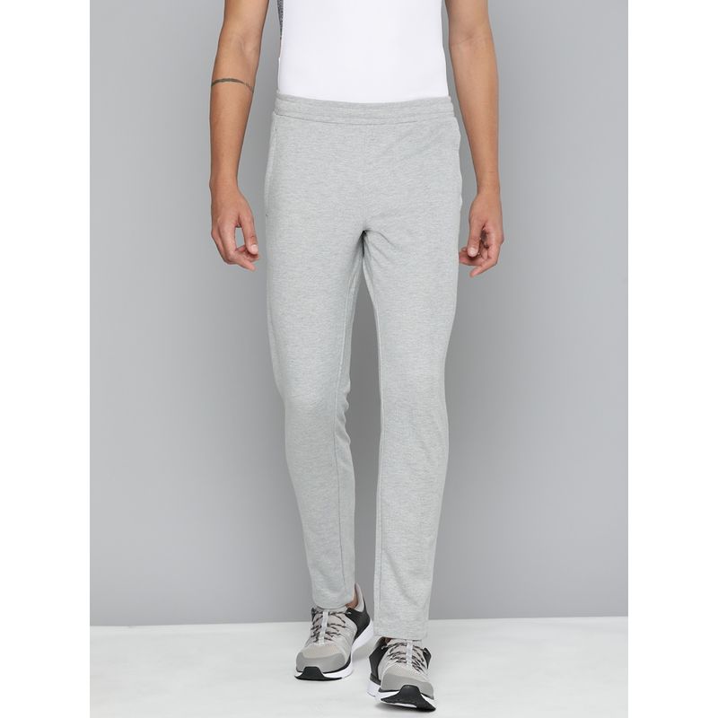 Alcis Men Typography Sports Track Pant Grey (L)