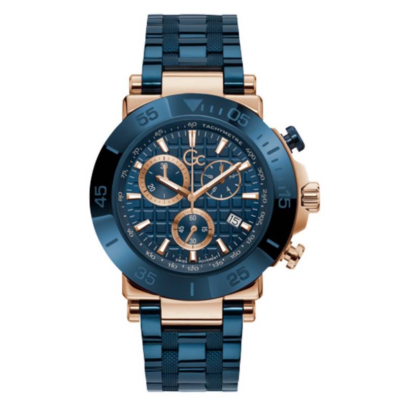 GC Analogue Blue Dial Men Watch-Y70001G7Mf - Image 1
