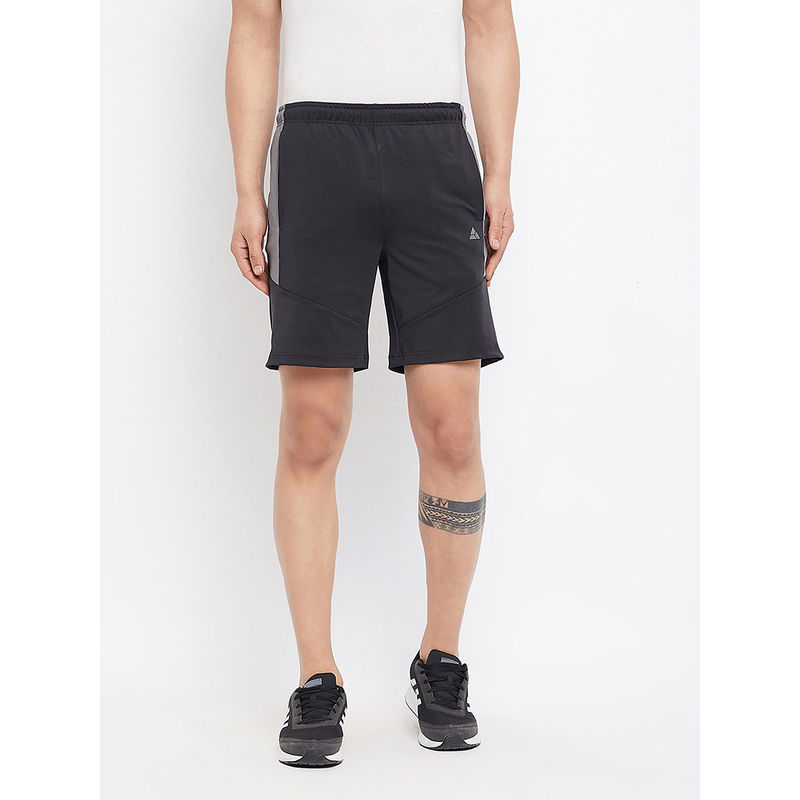 Athlisis Mens Black Training Shorts (M)