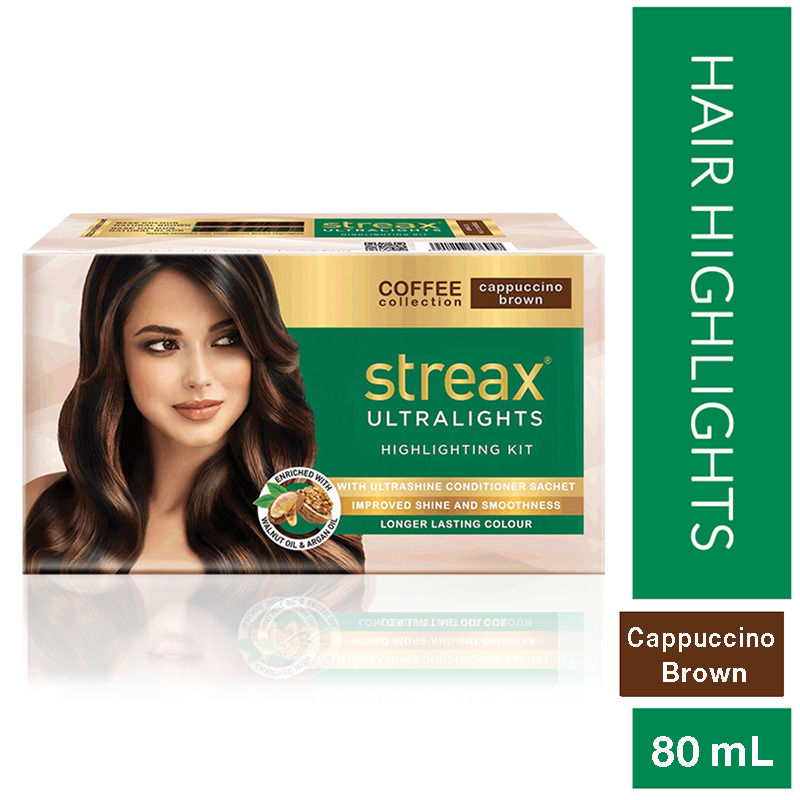 Streax Coffee Collection Ultralights Highlighting Kit - Cappuccino Brown