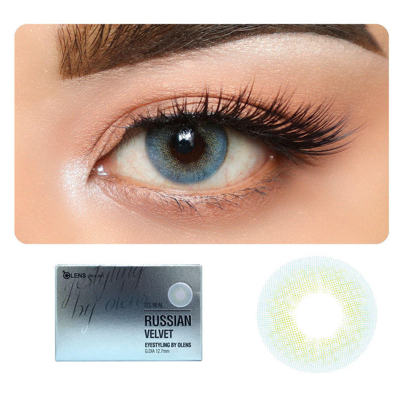 O-Lens Russian Velvet Monthly Coloured Contact Lenses - Gray (-3.75): Buy O-Lens  Russian Velvet Monthly Coloured Contact Lenses - Gray (-3.75) Online at  Best Price in India | Nykaa