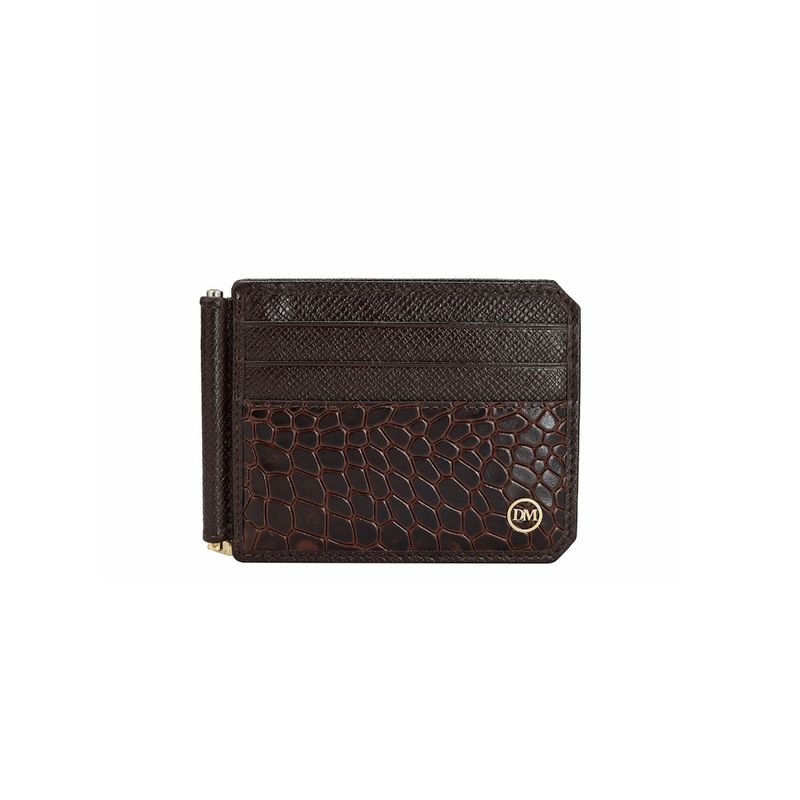 Buy Da Milano Genuine Leather Brown Wallet Online