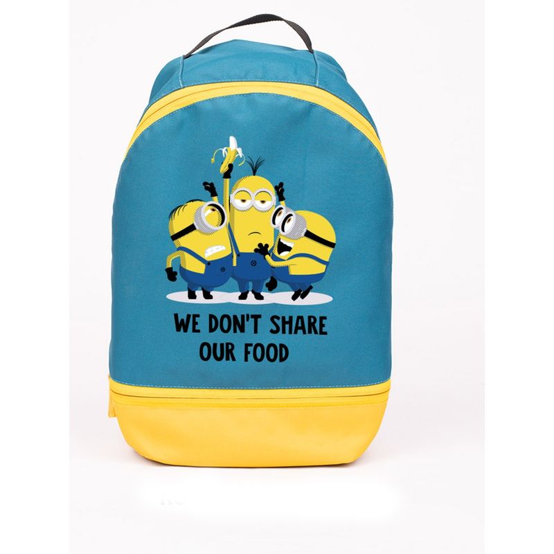 Buy Bewakoof Unisex Blue Printed Small Backpack Online