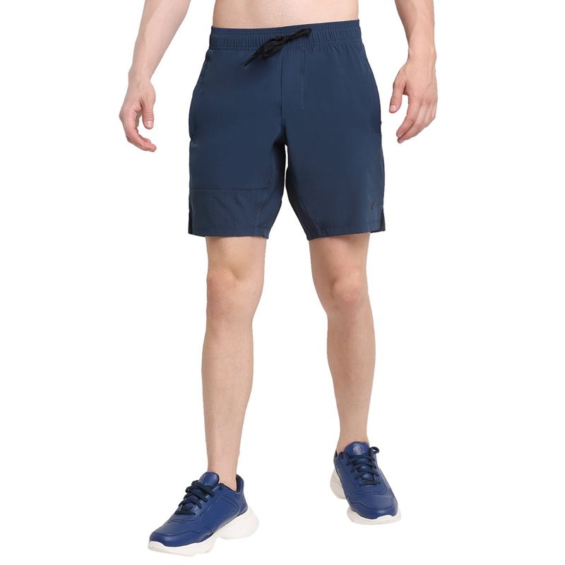 INVINCIBLE Teal Men Quick Dry Training Shorts (S)