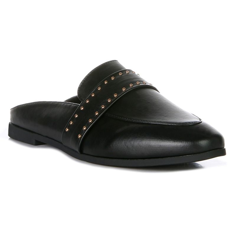 London Rag Solid Black Mules Buy London Rag Solid Black Mules Online