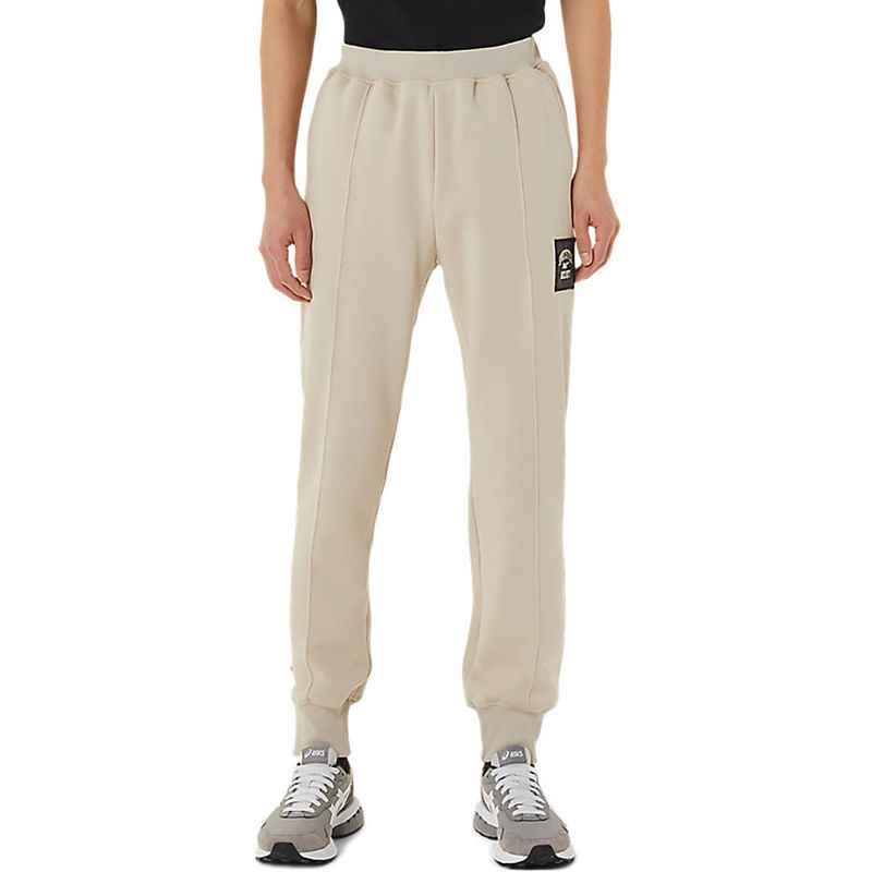 ASICS Brushed French Terry Grey Men's Track Pant (S)
