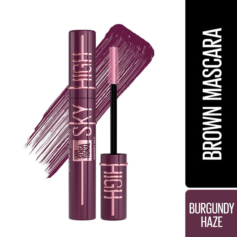 Maybelline New York Lash Sensational Sky High Burgundy Brown Mascara - Burgundy Haze