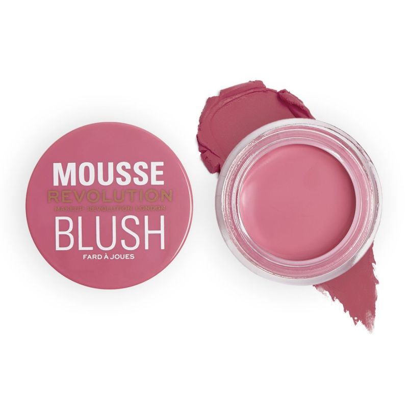 Makeup Revolution Mousse Blusher - Blossom Rose Pink