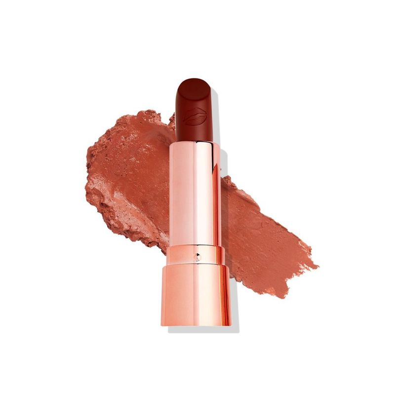 Makeup Revolution Satin Kiss Lipstick - Fling Deep Nude