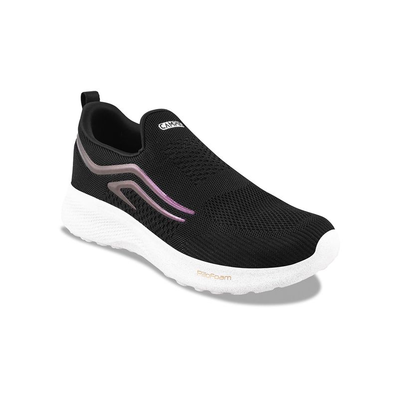 Campus Camp-Iceberg Men Black Walking Shoes (UK 10)