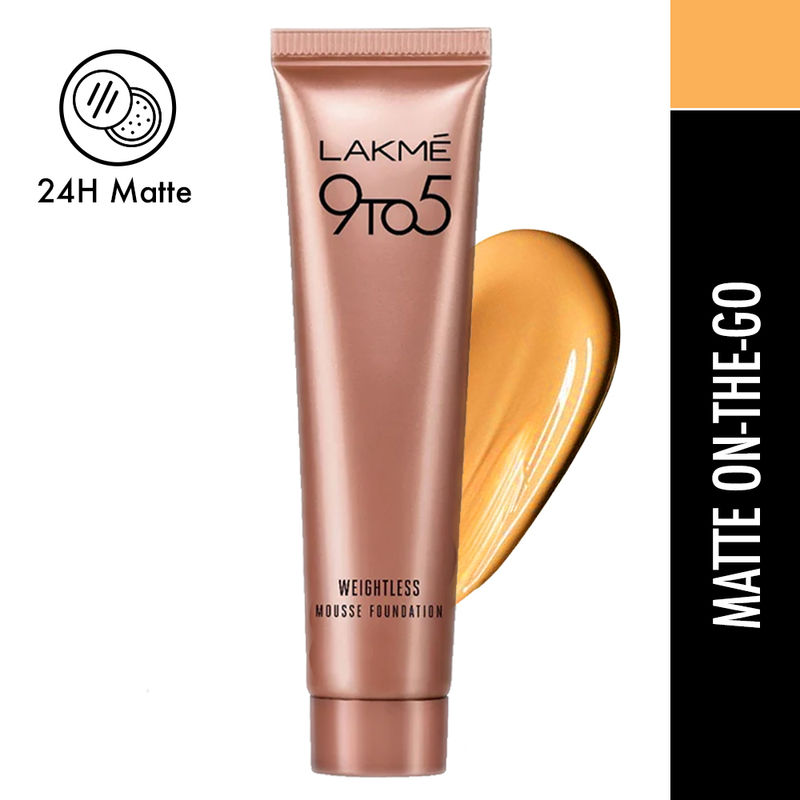 Buy Lakme 9 to 5 Weightless Mini Mousse Foundation Online