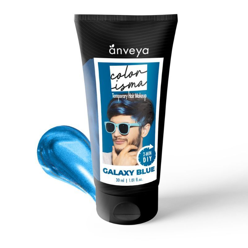 Anveya Colorisma Galaxy Blue -Temporary Hair Color Makeup