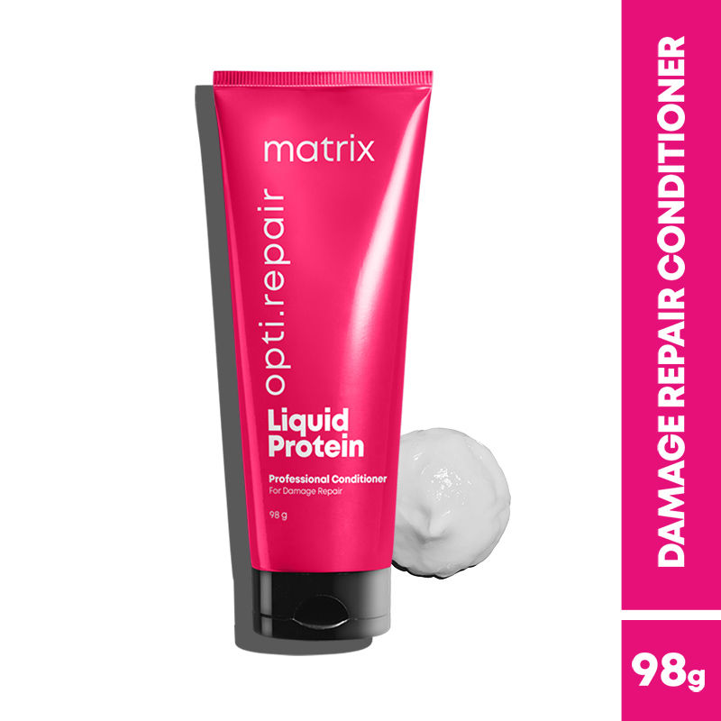 Matrix Opti.Repair Professional Liquid Protein Conditioner, Repairs Damaged Hair From 1st Use