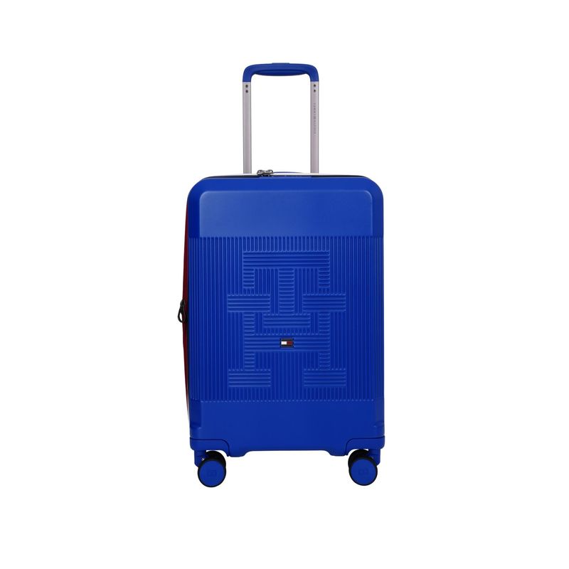 Tommy Hilfiger Unisex Tommy Hilfiger Cabin Size Hard Luggage Patrick - Wedge Blue (Small)
