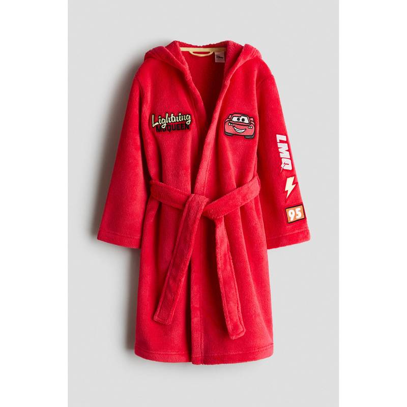 H&M Boys Red Fleece Dressing Gown (1.5-2 Years)