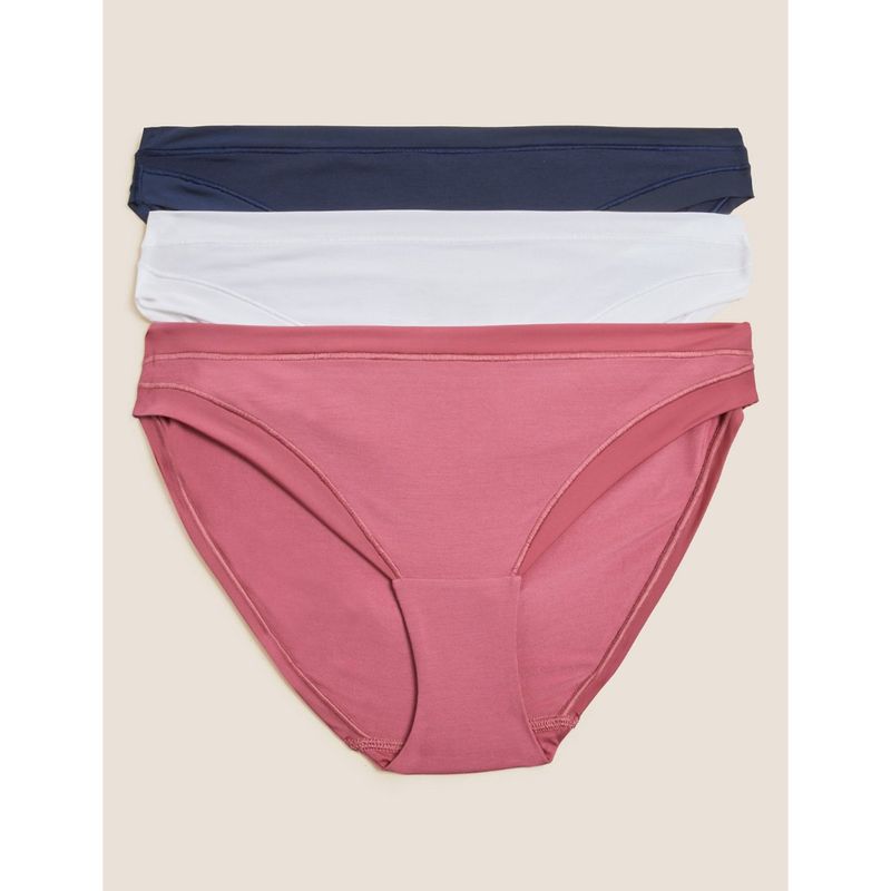 Marks & Spencer Flexifit Modal Bikini Knickers Multicolor (Pack of 3