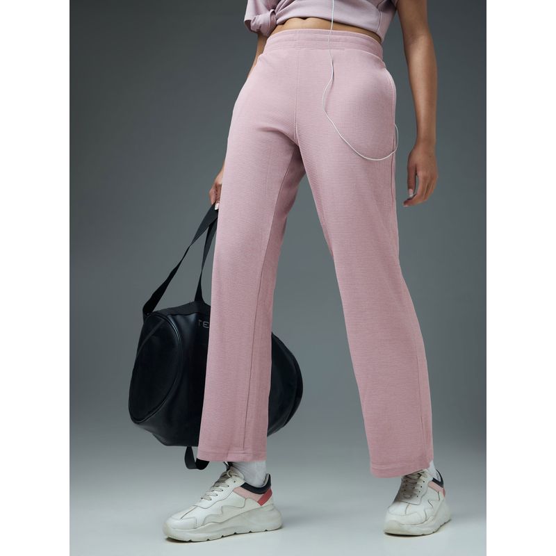 Technosport Pink Polyester Trackpant (S)