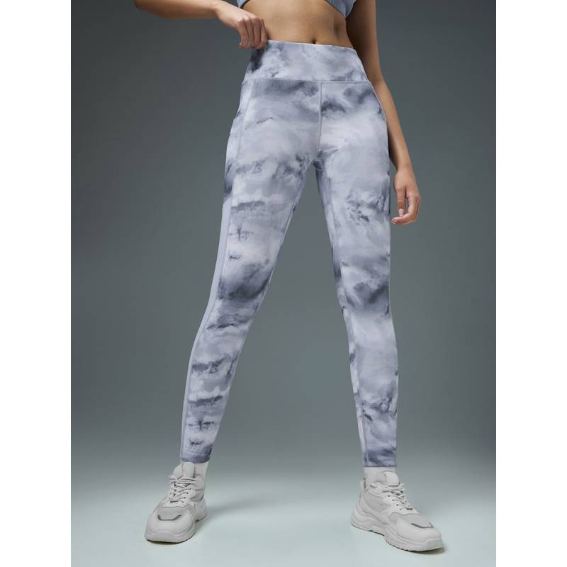 Technosport Blue Polyester Tights (S)