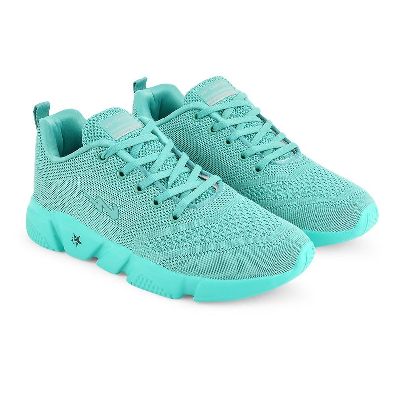 Campus CAMP-BLING Green Womens Running Shoes (UK 5)