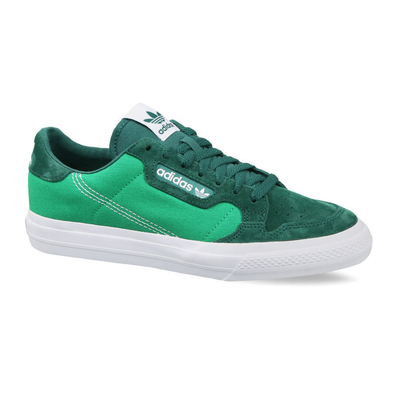 adidas Originals CONTINENTAL VULC Green Sneakers UK 4.5