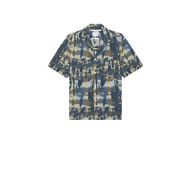 Norse Projects Mads Relaxed Printed Shirt (M)