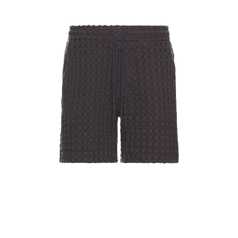 OAS Nearly Black Porto Waffle Shorts (S)