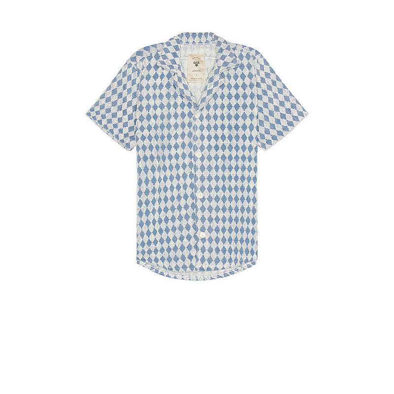 OAS Navy Diamond Cuba Terry Shirt (M)