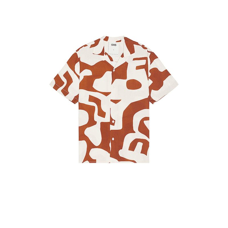 OAS Russet Puzzlotec Viscose Shirt (XL/1X)