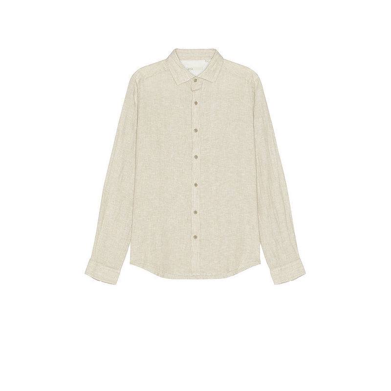 onia Linen Slim Fit Shirt (XL/1X)