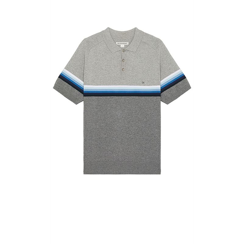 OUTERKNOWN Nostalgic Short Sleeve Sweater Polo (L)