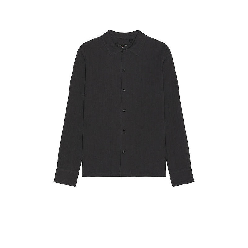 Rag & Bone Avery Gauze Long Sleeve Shirt (S)