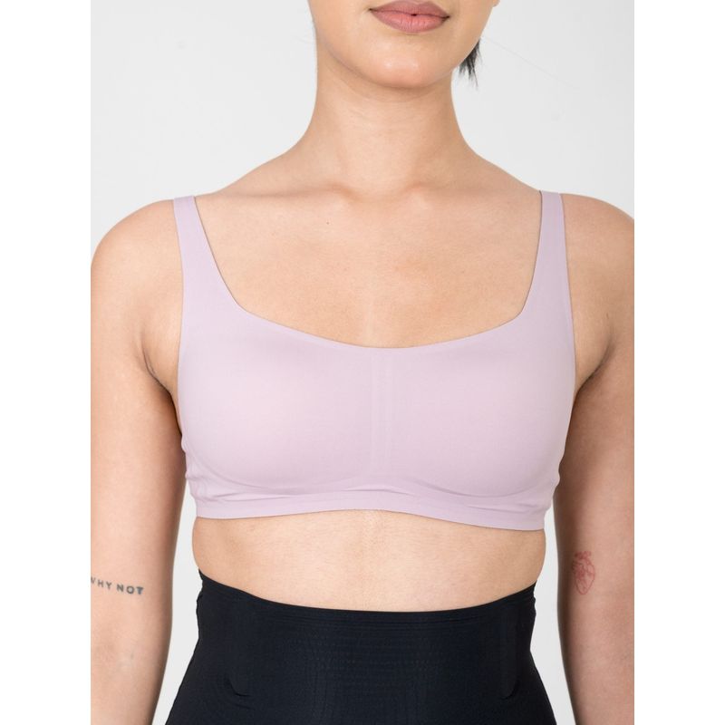 Shapercult Skyn Scoop Neck Bra-Lavender (XL)