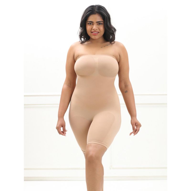 Underneat Classic Series Strapless Butt Lifting Bodysuit (M)