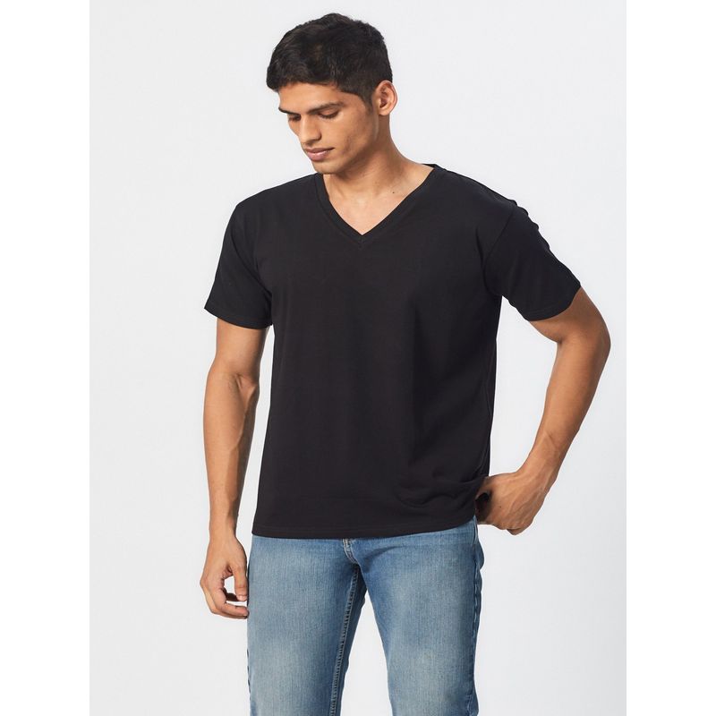 Creatures of Habit Pima V Carbon Black T-Shirt (XL)