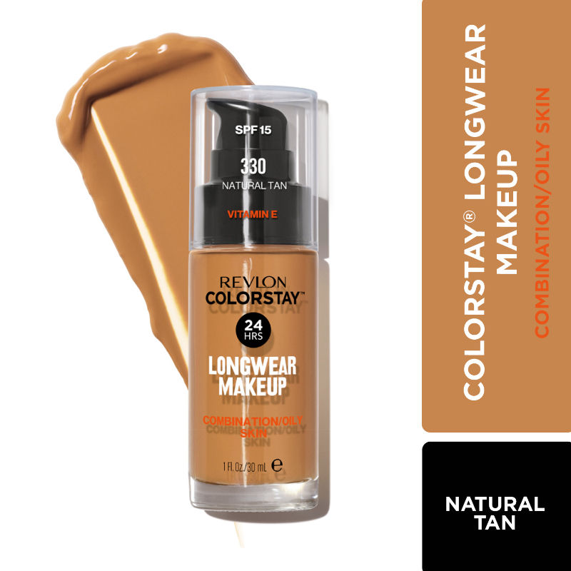 Revlon ColorStay Longwear Makeup Combination to Oily SPF 15 - Natural Tan
