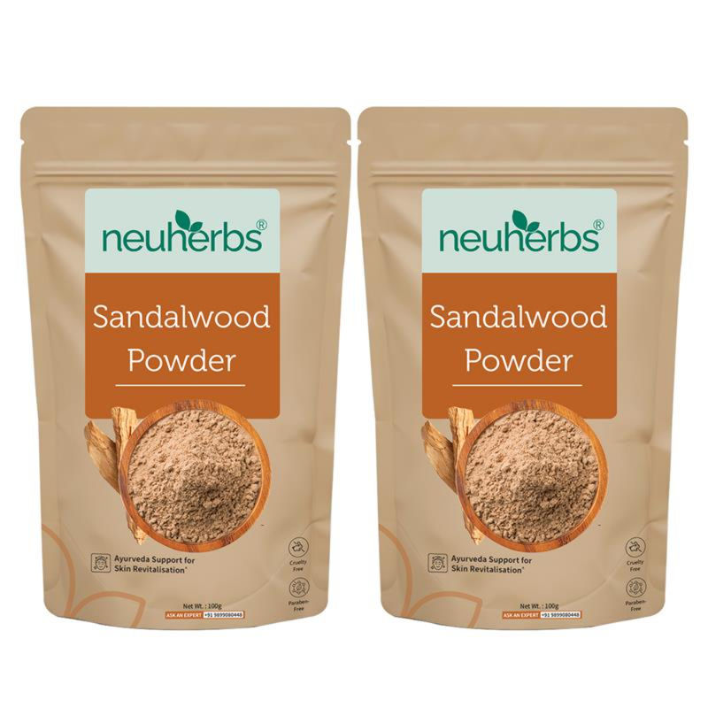Neuherbs Sandalwood Powder (Pack Of 2)
