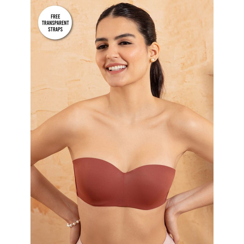 Nykd by Nykaa The Ultimate Strapless Bra - Rust NYB027 (32B)